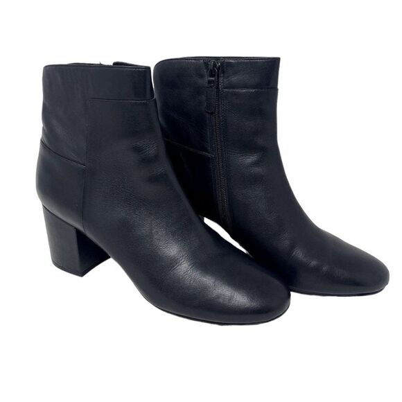 Cole Haan Grand Os Black, Leather Ankle Boots, Size 11B - Picture 1 of 15